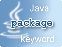 Java package keyword example