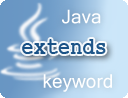 Java extends keyword example