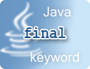 Java final keyword example
