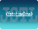 JSTL Format Tag fmt:timeZone Example