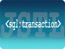 JSTL SQL Tag sql:transaction Example