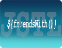 JSTL Function fn:endsWith Example
