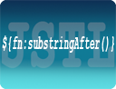 JSTL Function fn:substringAfter Example