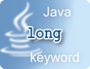 Java long keyword example