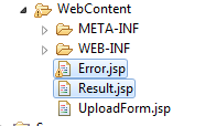 create jsp files