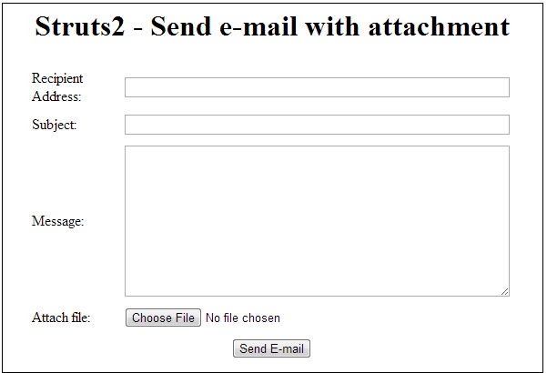 Email form