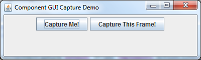 Component GUI capture demo