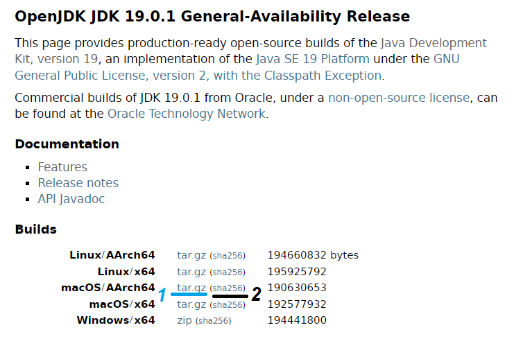 open jdk 19 download page macos
