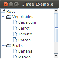 JTree with Scrollpane