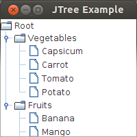 JTree without Scrollpane