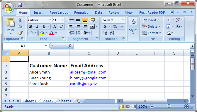 Excel 2007 doc password protected