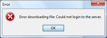 Download error message 1