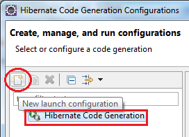 New Launch Configuration