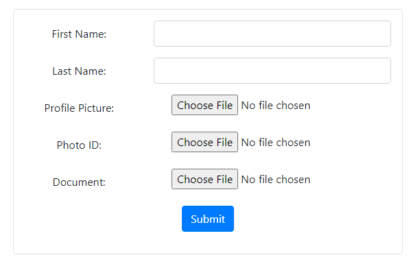 Multiple File Upload - Overview