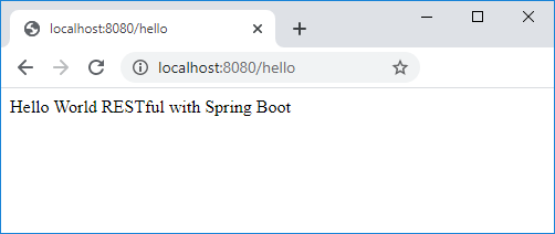 test spring boot restful chrome