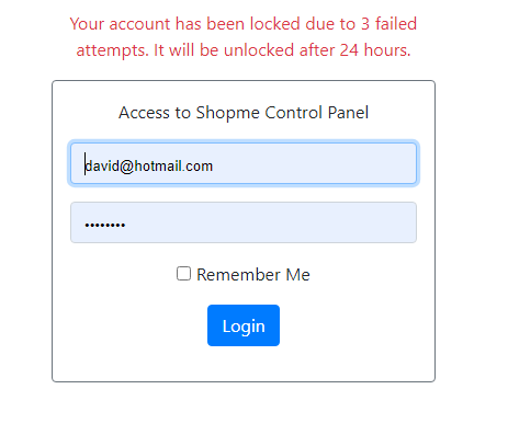 Login failed - suspended - I cannot access my account or form and