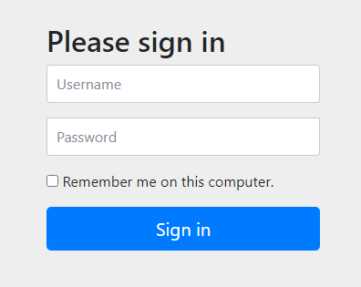 Spring Security Custom Login Page With Thymeleaf Html 5 And Bootstrap 4
