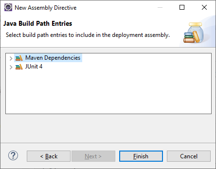 choose Maven Dependencies