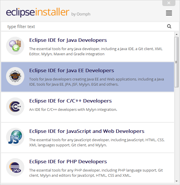 eclipse java ee download for windows 10