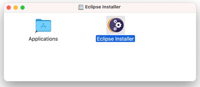 launch eclipse installer