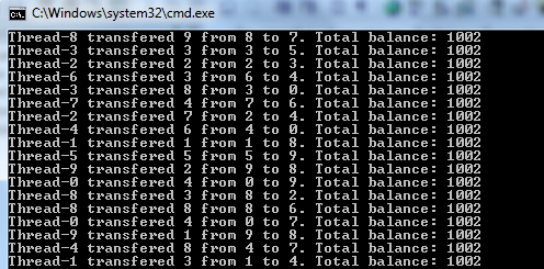 TransactionTest total balance increase