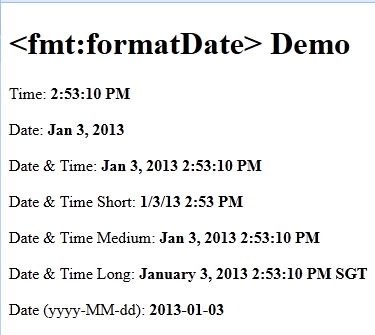 formatdate