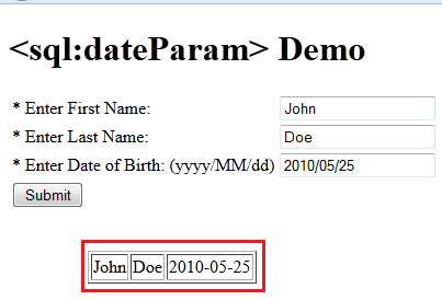 sql-dateparam