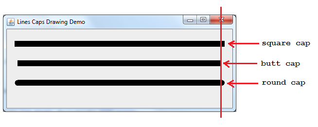 line caps demo