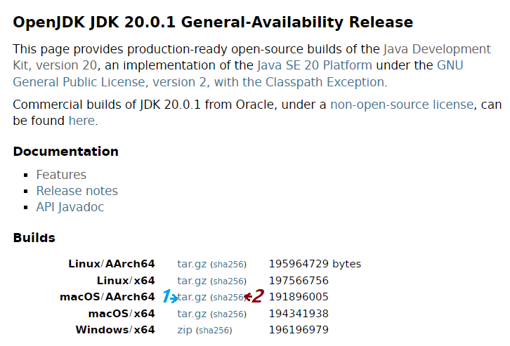 openjdk 20 download page macos