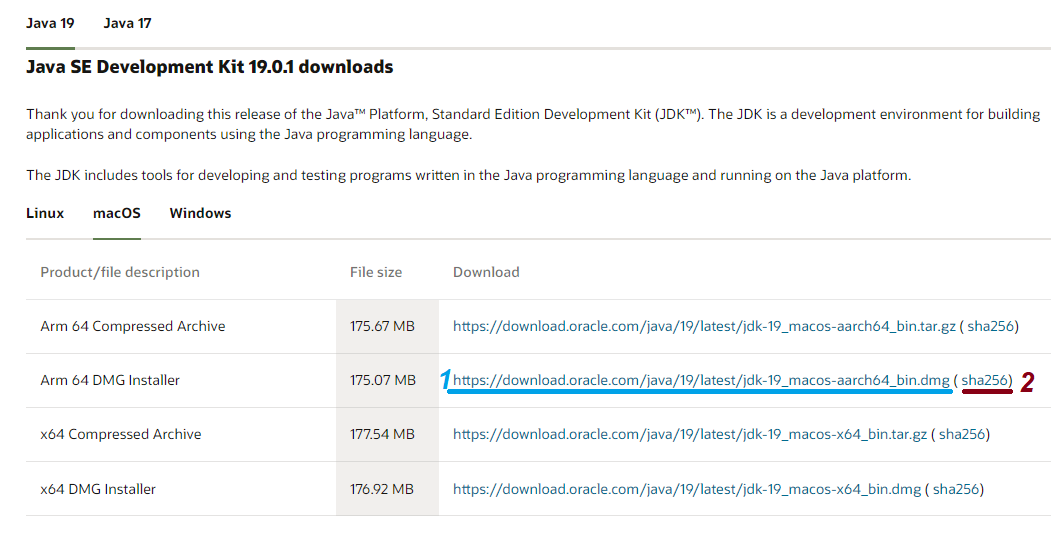 jdk 19 download page macos