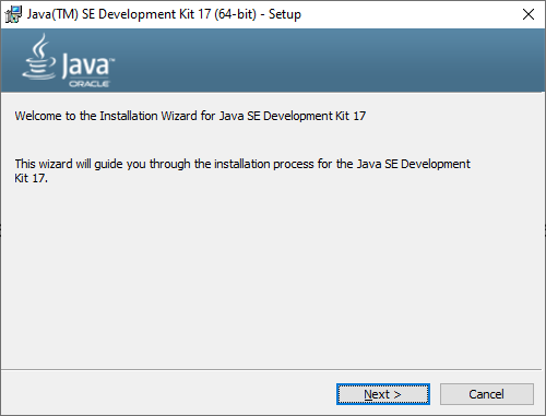 oracle jdk 17 setup