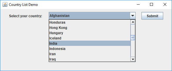 java-swing-country-list-demo