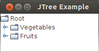 [Swing] التعامل مع العناصر الرسومية فى الجافا باستخدام الشفرة (العنصر JTree) JTree%20Collapsed%20Parent%20Nodes