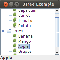 JTree Selected Node