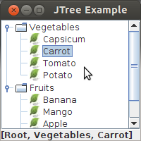 JTree Selection Path