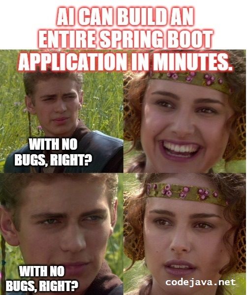 AI Generate Spring Boot Code Without Bugs 