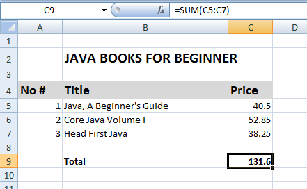 Excel formula before update