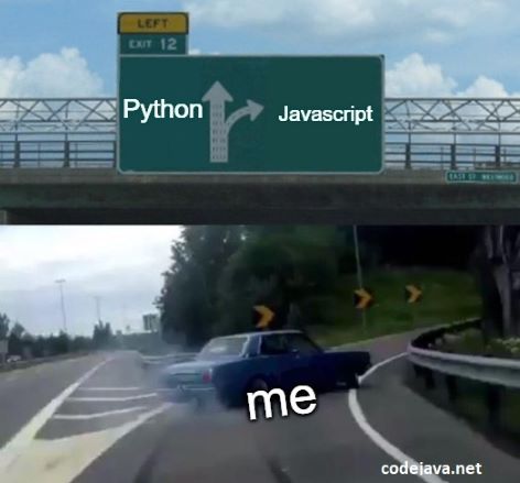 Drift to JS while learning Python