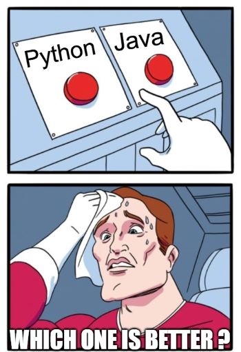 which one is better Java or Python