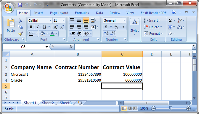 Excel 2003 doc password protected