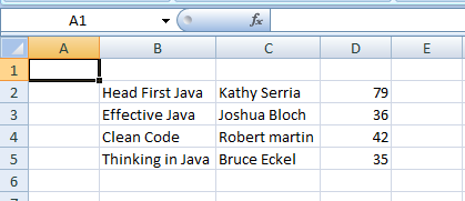 Output Excel File