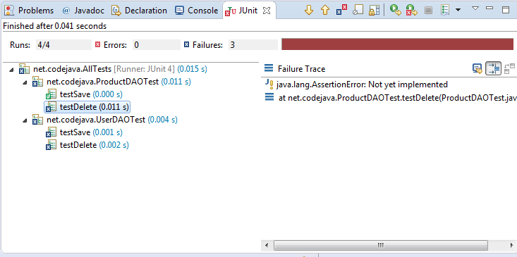 Run Test Suite in Eclipse